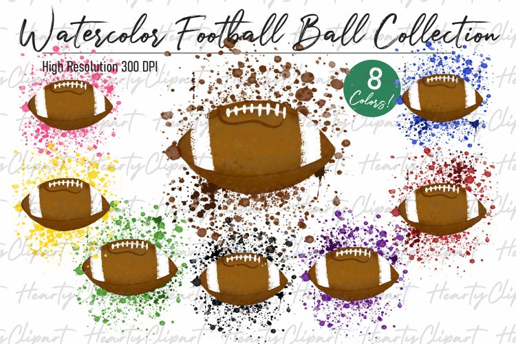 Football Clipart Image 15