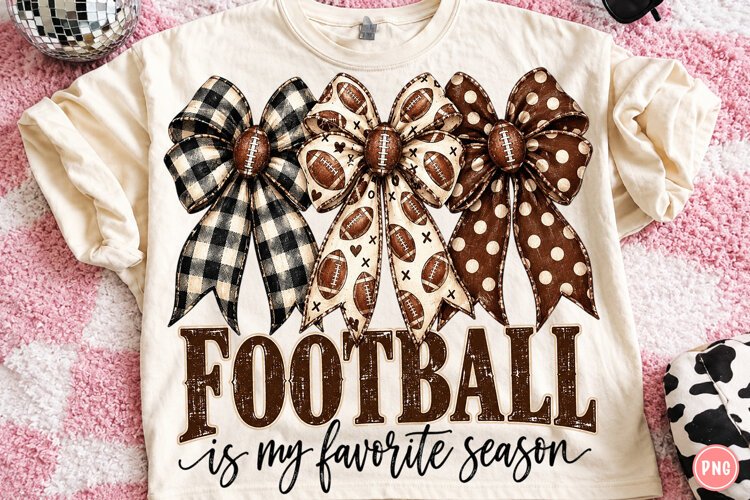 Football Bow Game Day PNG example image 1