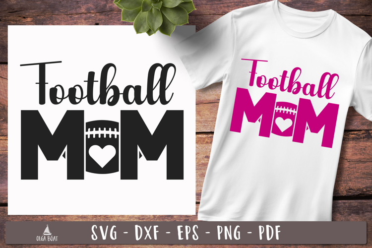 Football Mom SVG Design