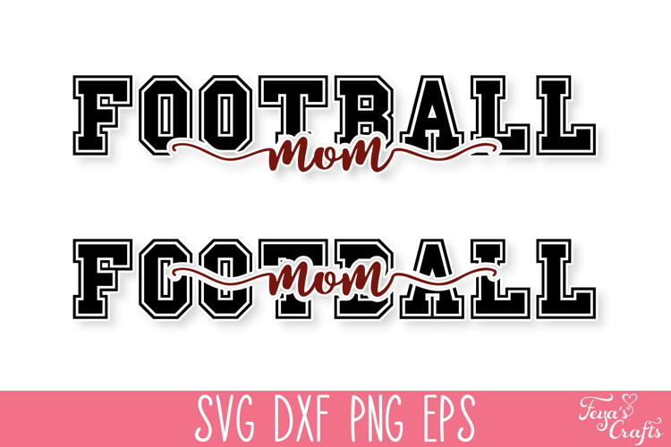 Football Mom SVG Cut File
