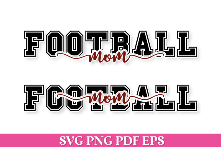 Football Mom SVG Quote