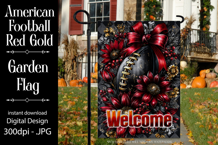 Flag Football Clipart Image 4