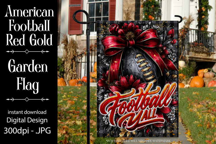 Flag Football Clipart Image 6