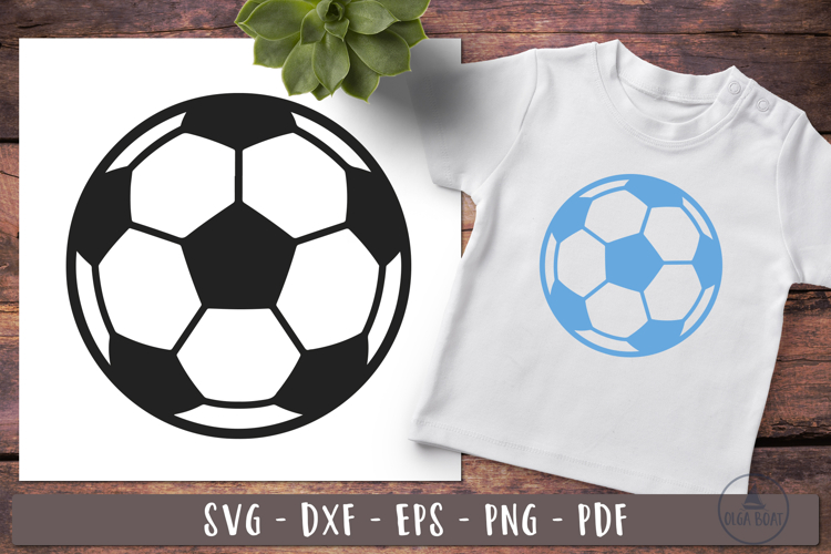 Football Soccer Ball SVG design