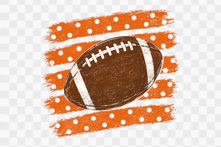 Football Clipart Preppy Sport PNG