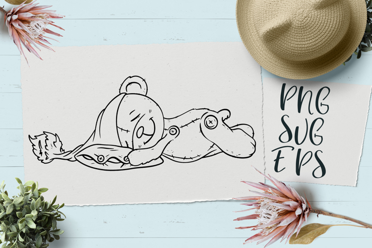 Cute Bear SVG, EPS Png