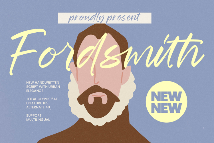Fordsmith - New Handwritten Script With Urban Elegance