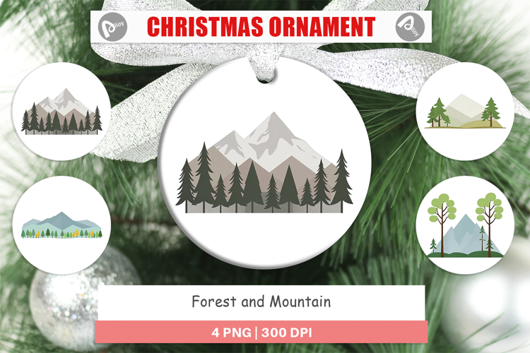 Ornament Forest and Mountain