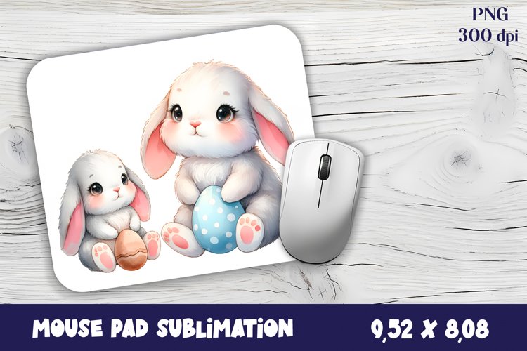 Watercolor Wild Animal Mouse Pad Sublimation