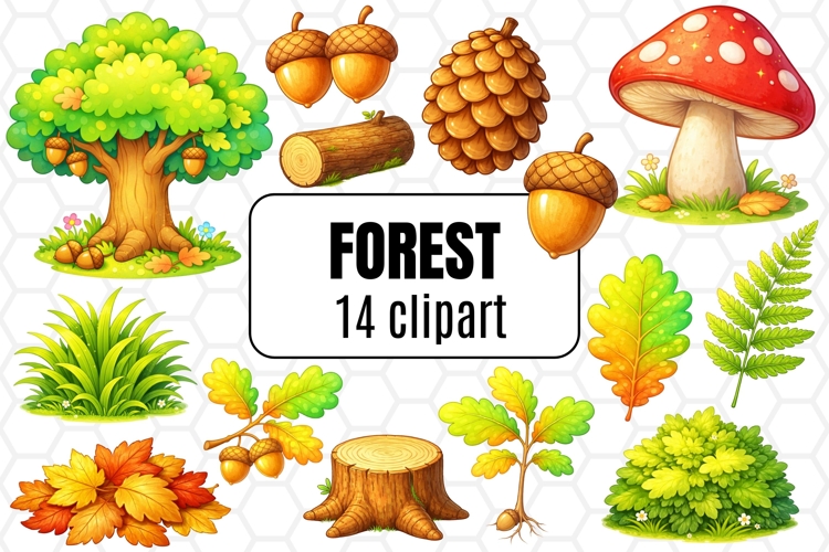 Woodland Clipart Image 2