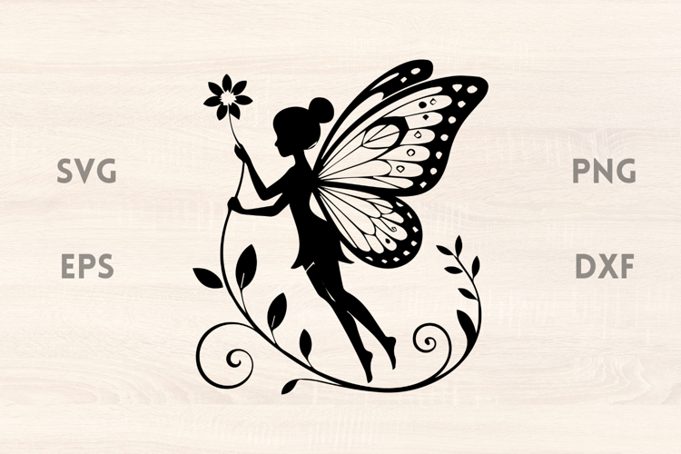 Butterfly Fairy Svg Image 17