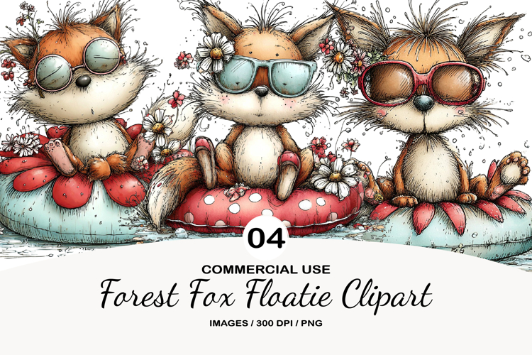 Woodland Animal Clipart Image 24