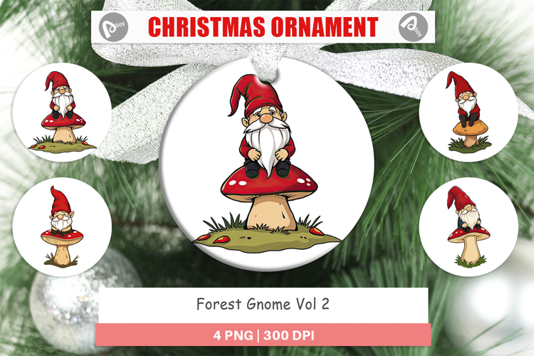 Ornament Gnome in the Forest