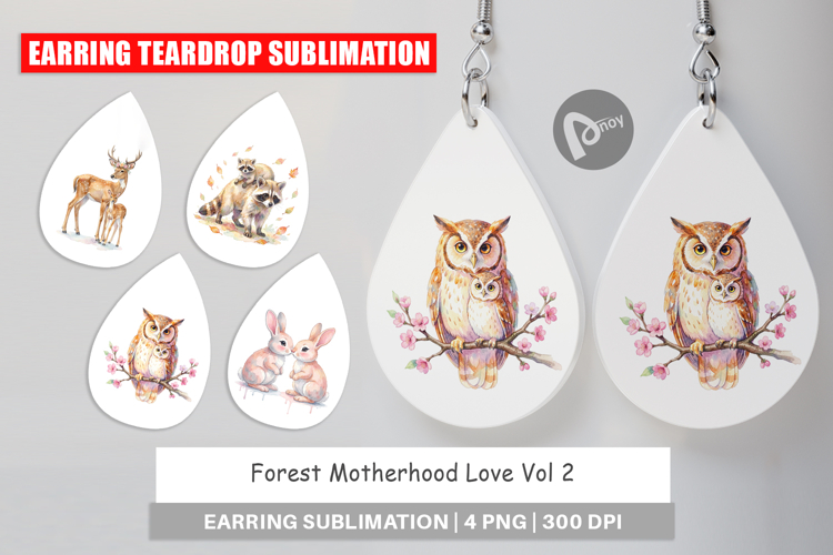 Sublimation Earring Designs Image 6