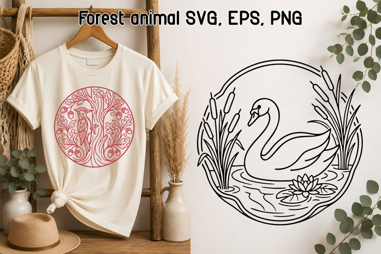 Forest Wildlife SVG | Cute Animal SVG