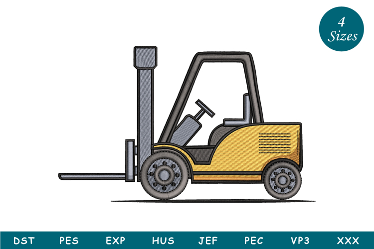 Forklift Clipart