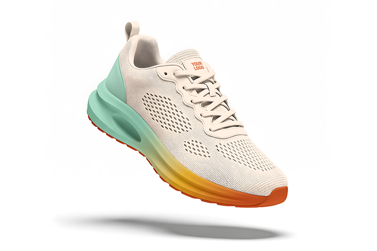 Customizable Running Sneaker Mockup