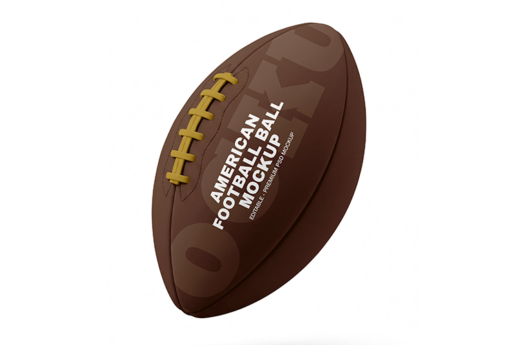 American Football PSD Mockup