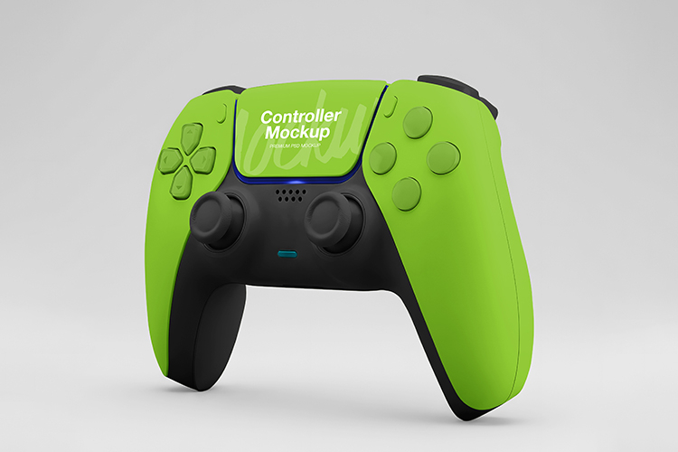 Modern Wireless Gamepad Controller Mockup example image 1