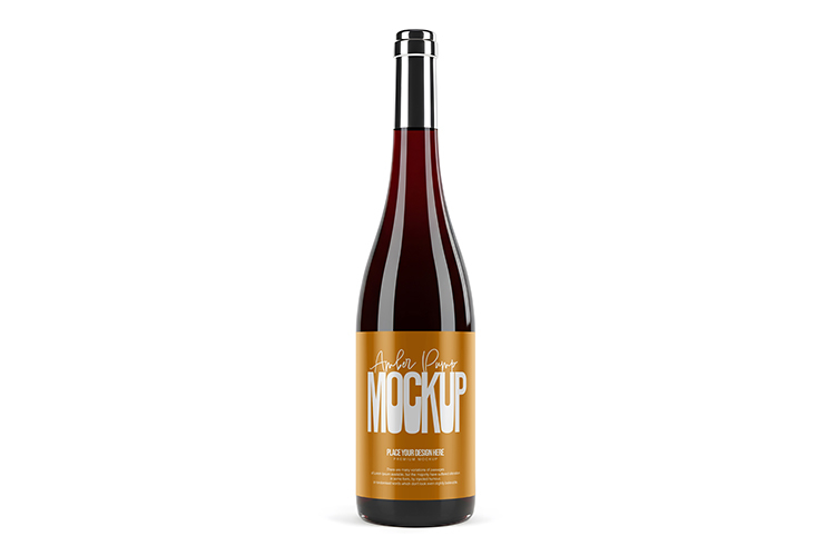 Wine Bottle Mockup