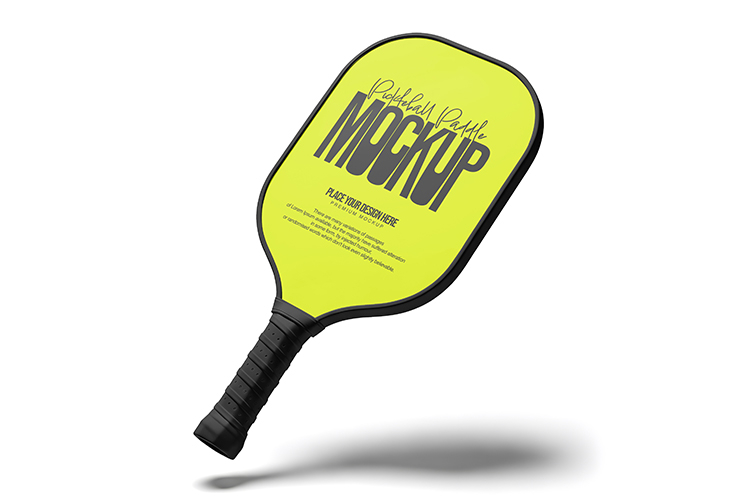 Pickleball Paddle Floating Mockup