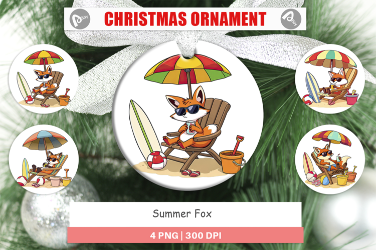 Ornament Summer Fox
