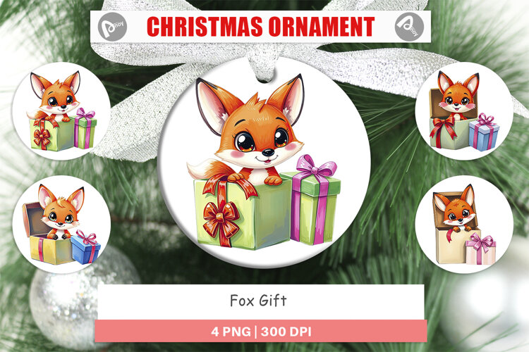 Ornament Fox Gift example image 1