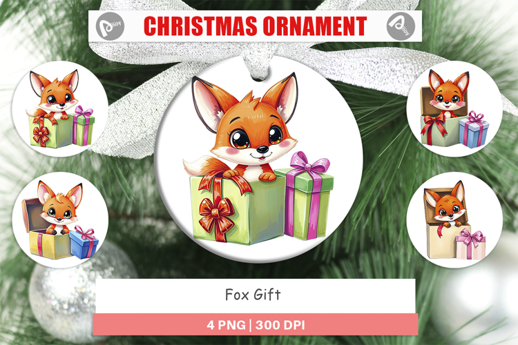 Ornament Fox Gift
