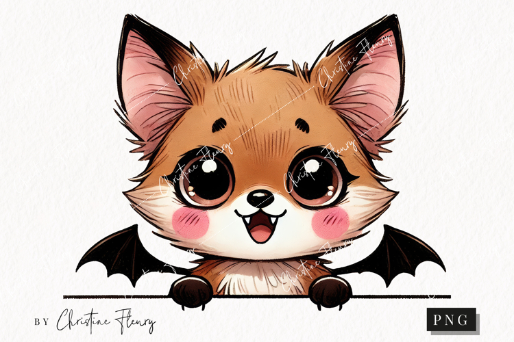 Cute Vampire Clipart Image 10