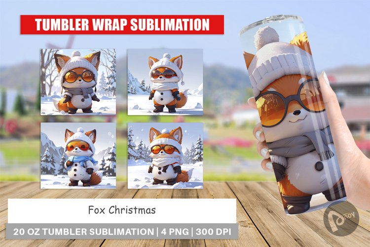 Christmas Tumbler Wrap Image 15