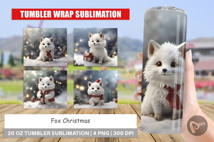 Christmas Tumbler Wrap Image 5