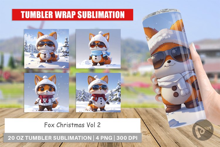 Christmas Tumbler Wrap Image 14