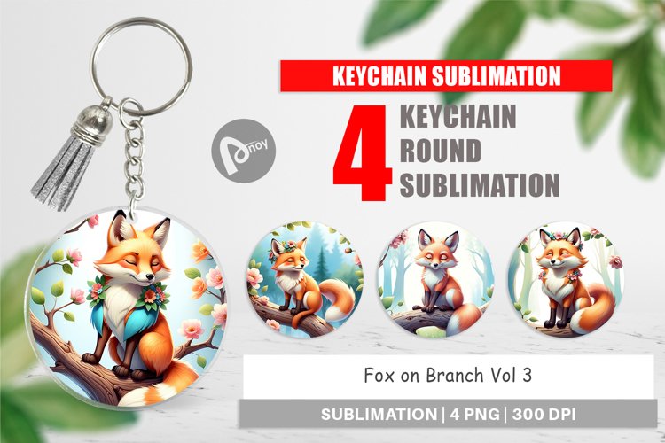 Keychain Fox on Branch