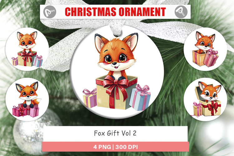 Ornament Fox Gift