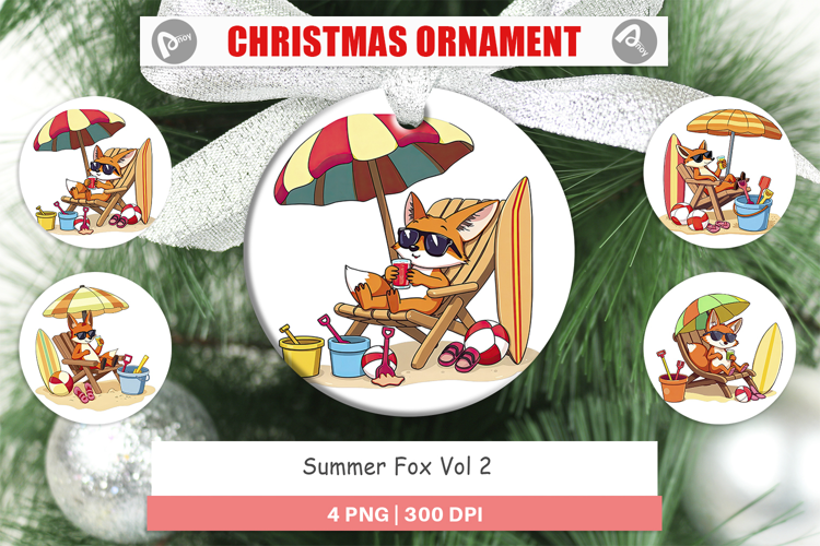 Ornament Summer Fox