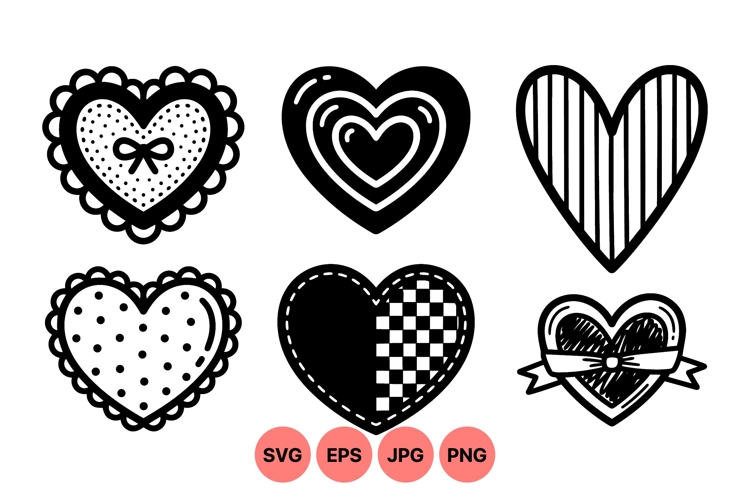 Drawn Heart Clipart Image 23