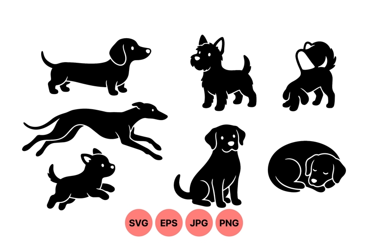 Cute Puppy Clipart Image 5
