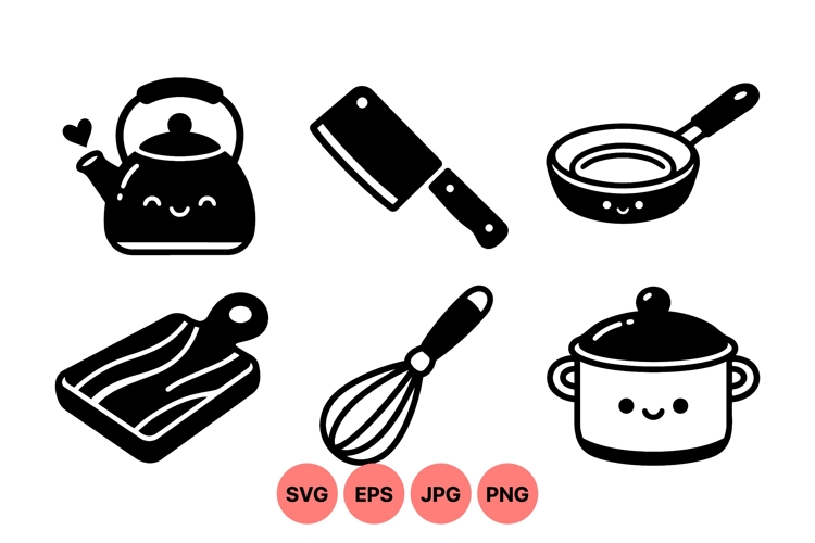 Cute Kitchen Svg Image 12