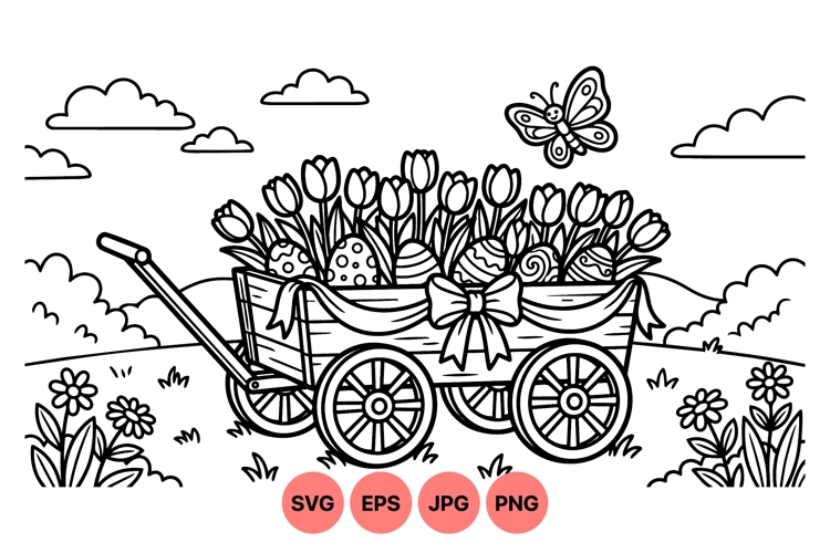 Spring Flower Clipart Image 2