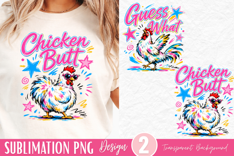guess what chicken butt, funny chicken PNG, rooster joke
