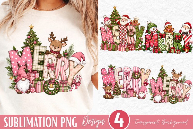 merry christmas PNG, cute reindeer gingerbread shirt design