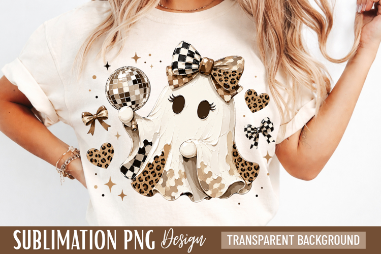 ghost halloween png, leopard ghost png, cute ghost png