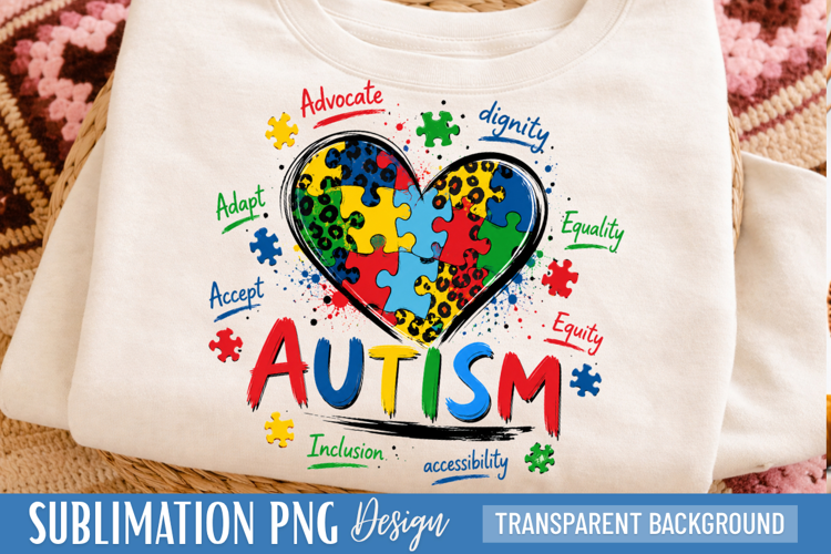 autism awareness png, autism heart png, autism support png,