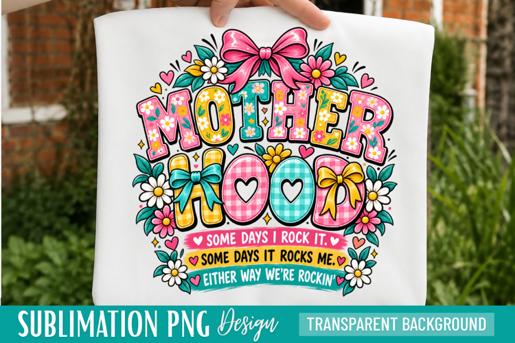 motherhood png, mom png design, mother png, floral mom png,