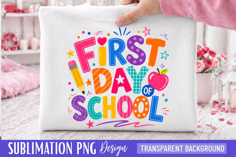 first day school, school png, back to school, student shirt example image 1