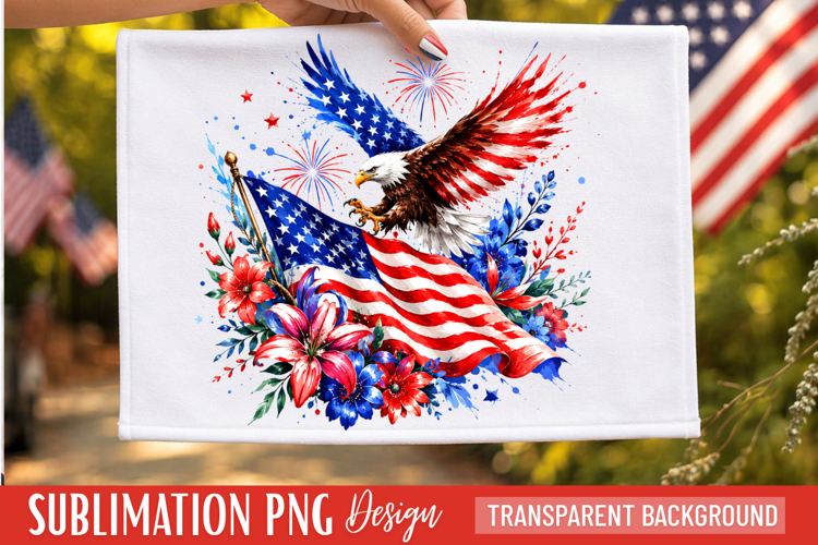 patriotic eagle, eagle png, american flag, usa png, fourth