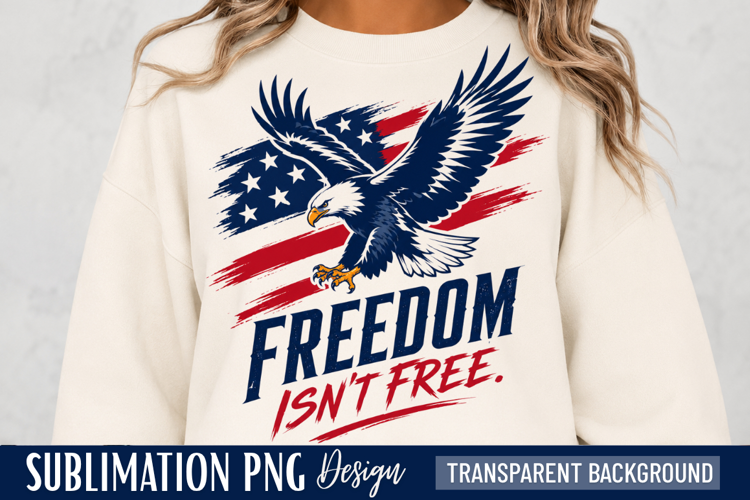 freedom is not free, patriotic eagle, eagle png, america png
