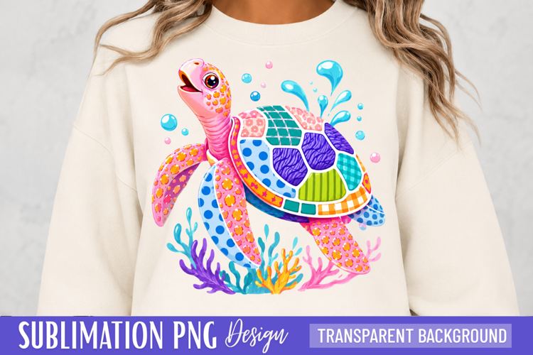 sea turtle png, colorful turtle, ocean animal png, marine