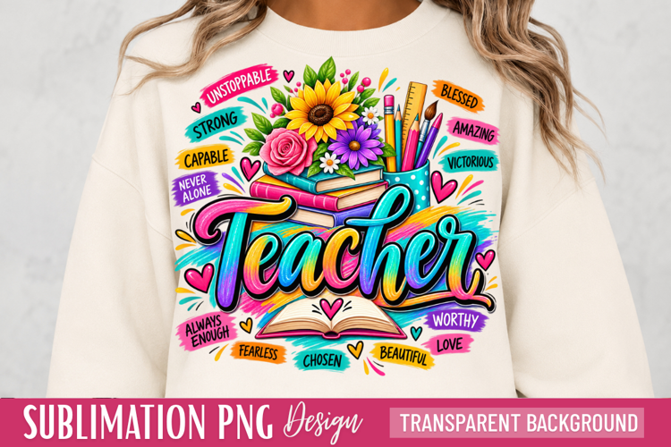 Colorful Teacher School PNG Tags: teacher png, colorful