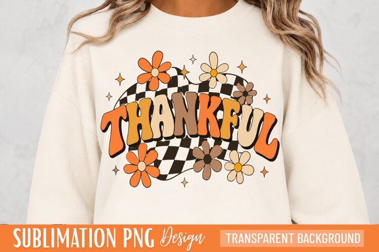 thankful png, fall floral png, thanksgiving design, autumn example image 1